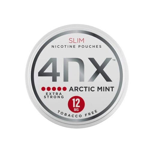 4NX 12mg Arctic Mint Slim Nic Pouches - The Nicotine Store