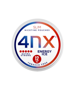 4NX 12mg Energy Ice Slim Nic Pouches - The Nicotine Store