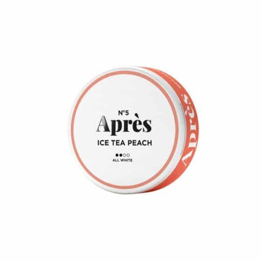 Apres 8Mg Ice Tea Peach Nic Snus Pouches - The Nicotine Store