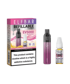 Elf Bar EV5000 Vape + ElfLiq Salt (20mg) - The Nicotine Store