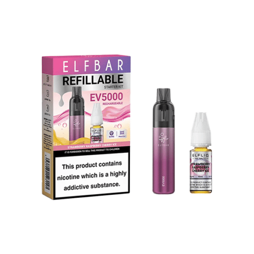 Elf Bar EV5000 Vape + ElfLiq Salt (20mg) - The Nicotine Store