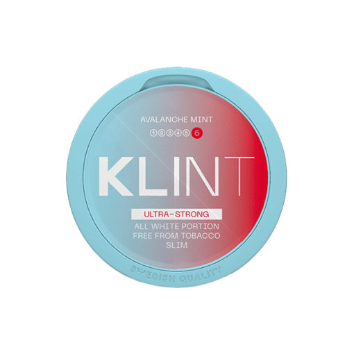 25Mg Klint Avalanche Mint Nicotine Pouches - The Nicotine Store