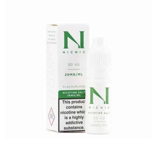 Nic Nic Salt 20Mg &Amp; 36Mg Nic Shot - The Nicotine Store