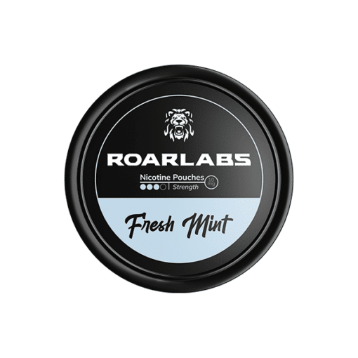 10Mg Roar Labs Fresh Mint Nicotine Pouches - The Nicotine Store