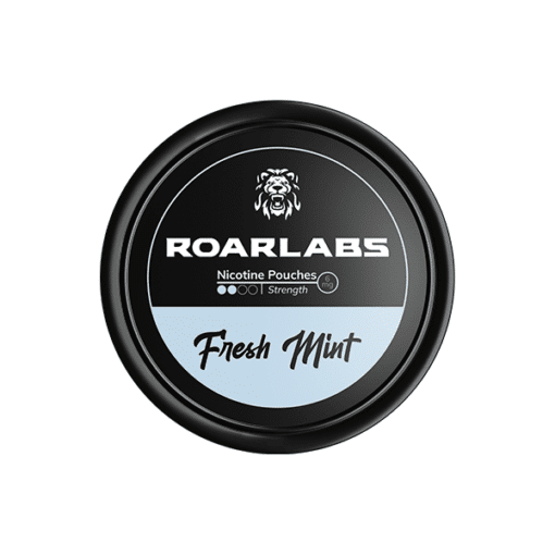 6Mg Roar Labs Fresh Mint Nicotine Pouches - The Nicotine Store