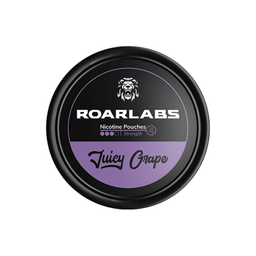 10mg Roar Labs Juicy Grape Nicotine Pouches - The Nicotine Store