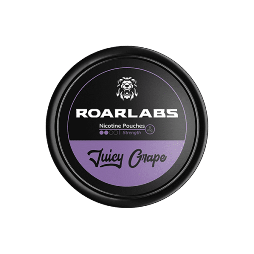 6mg Roar Labs Juicy Grape Nicotine Pouches - The Nicotine Store