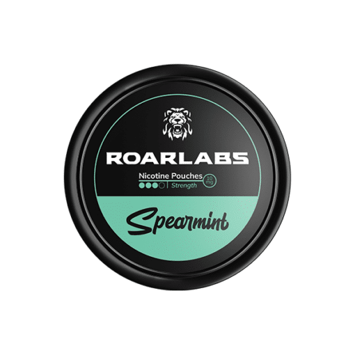 10Mg Roar Labs Spearmint Nicotine Pouches - The Nicotine Store