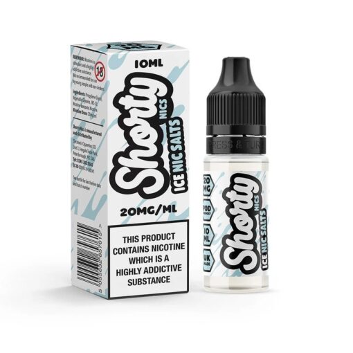 Shorty Nics Ice Salt 20Mg Nicotine Shot - The Nicotine Store