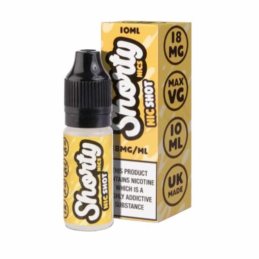 Shorty Nics Nicotine Shot Max Vg - The Nicotine Store