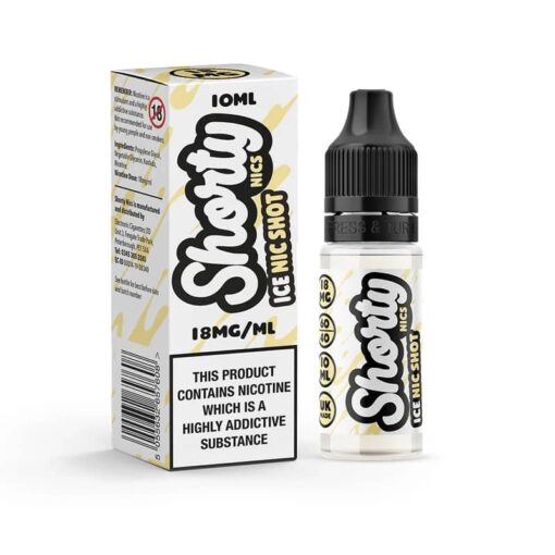 Shorty Nics Ice 18Mg Nicotine Shot - The Nicotine Store