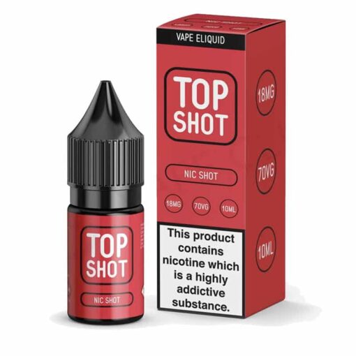 Top Shot 18mg Nic Shot - The Nicotine Store